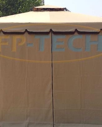 4 teli laterali di ricambio per gazebo 3x3 e 3x4