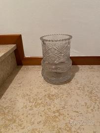 Vaso cristallo di Boemia