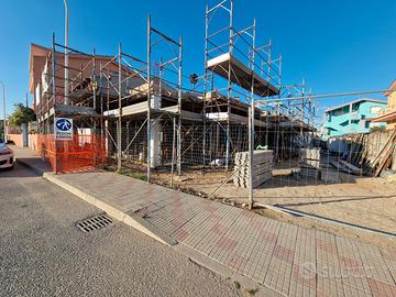 Trivano al secondo piano di nuova costruzione