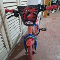 bicicletta bambino spiderman 