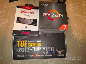 AM4 Ryzen 5800x+ TUF Wifi + 32 Gb 3600