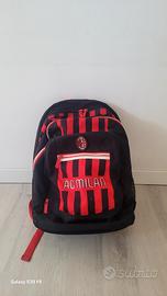 zaino scolastico dell'AC Milan