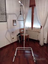 Alzamalati a piantana da terra in acciaio