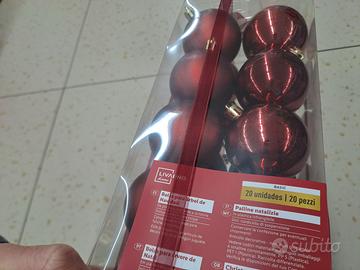 Palline natalizie albero Natale Livarno Home x 20