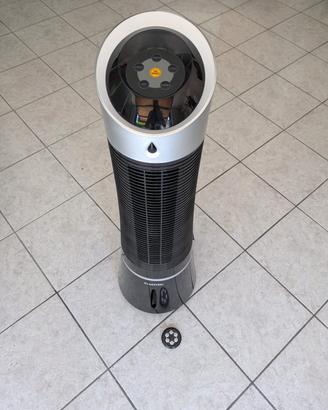 Ventilatore a torre con serbatoio d'acqua 