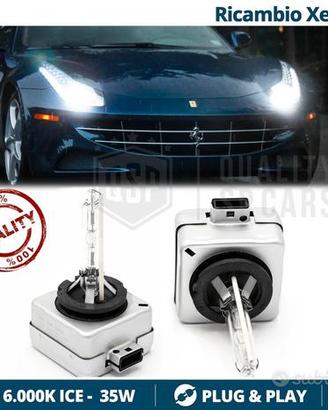 Lampadine XENON PER FERRARI FF RICAMBIO 35W 6000K
