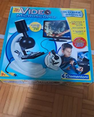 Microscopio Video Clementoni 200x – Nuovo Mai Usat