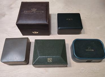 Scatola orologio meccanico box only ORIGINALI