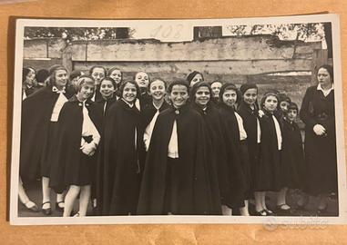 Fotografia originale giovani fasciste