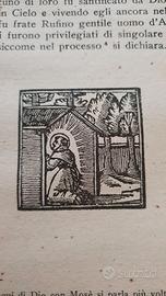 Libro Antico 1926 “I Fioretti di San Francesco”