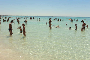 Vista mare torre lapillo     Porto Cesareo centro