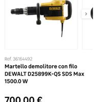 Martello demolitore dewalt