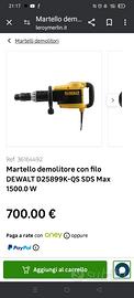 Martello demolitore dewalt