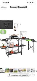 Cucina portatile vevor da campeggio o casa