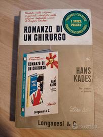 Libro "Romanzo di un chirurgo" - H. Kades 1969