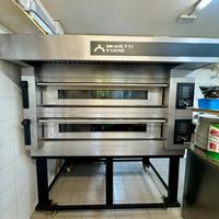 Moretti S 120 Forno Pizza-Doppia camera-Cappa
