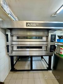 Moretti S 120 Forno Pizza-Doppia camera-Cappa