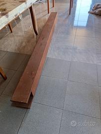 pilastro 20x20 legno lamellare 