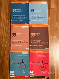Con-Filosofare testi scolastici completi triennio