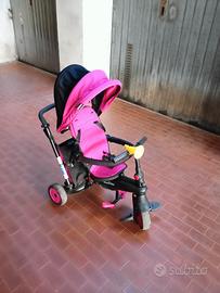 triciclo passeggino 