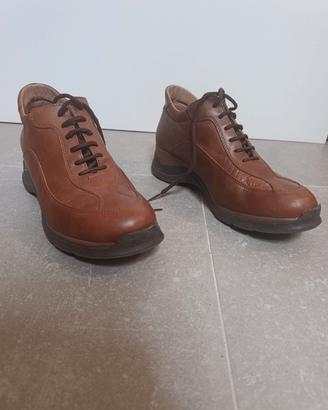 Scarpa donna M.B spon pelle marrone 40