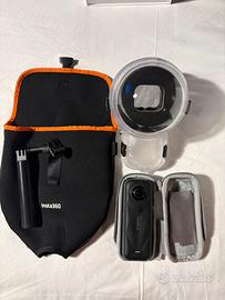 Insta 360 X5 + case sub Pro