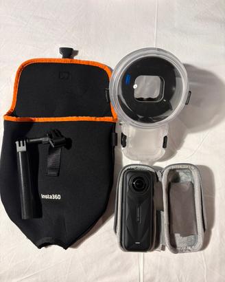 Insta 360 X5 + case sub Pro