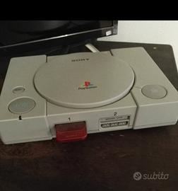 PLAYSTATION 1 console giochi controller memory