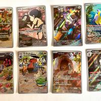 Lotto 28 carte pokemon Illustration Rare