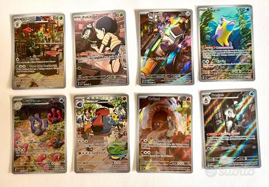 Lotto 28 carte pokemon Illustration Rare