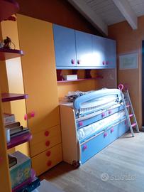 Cameretta Moretti Compact bambina