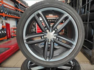 KIT 4 RUOTE 20" AUDI 255/40 R20 HANKOOK 80%