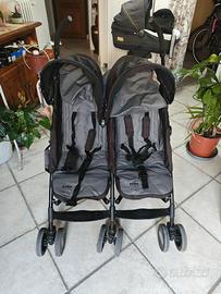 passeggino gemellare chicco echo 