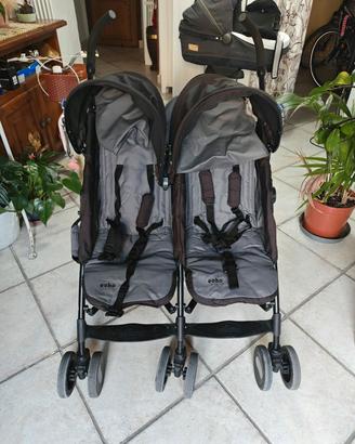 passeggino gemellare chicco echo 