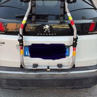 Portabici auto posteriore Peugeot 3008