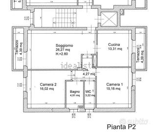 Appartamento NUOVA COSTRUZIONE 105mq 2camere2bagni