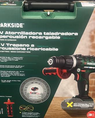 Trapano avvitatore a percussione Parkside