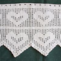 Tende uncinetto a mano - 3 MODELLI - anni 30/70