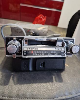 Autoradio epoca Philips 702 anni 70 funzionante