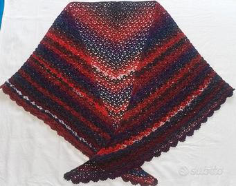 Scialle crochet handmade 