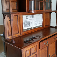 Vetrina credenza 1900 Antica ristorante casa