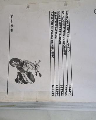 CATALOGO PARTI DI RICAMBIO RUNNER SP GILERA 633244