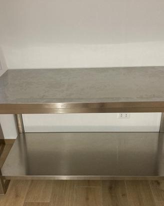 Tavolo acciaio inox