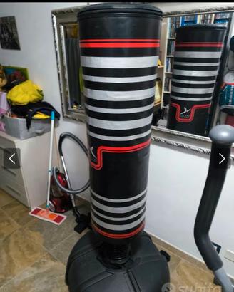 Sacco per palestra Box,e kickboxing con base.