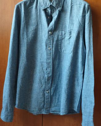 camicia in lino taglia m uomo