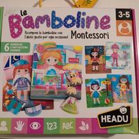 Gioco Bamboline Montessori 