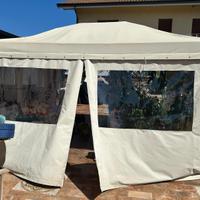 Gazebo con impianto luce