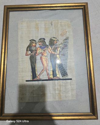  papiro con cornice