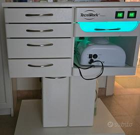 POSTAZIONE DI LAVORO PEDICURE MANICURE