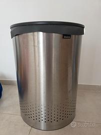 Brabantia Cesto Portabiancheria Matt Steel 55 L
